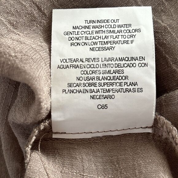 ANTHROPOLOGIE Fig and Flower Embroidered Top Beige Size S - Picture 14 of 14